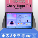 Android Carplay Autoraadio Chery Tiggo T11 2005-2013 jaoks Multimeediapleier Peak Unit Stereo GPS-navigatsioon BT WIFI 2+32GB 1+16GB pink