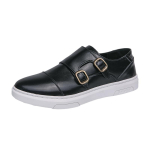 Moodsad kevadised nahast kingad kahe pandlaga meestele Mokassiinid Kingad Disainer Meeste Vabaaja K&auml;sitsi valmistatud Formaalne Slip-on Meeste Paadikingad Zapatillas Hombre 38 must