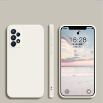 Ruudukujuline vedel silikoonist pehme &uuml;mbris Samsung Galaxy A15 A14 A54 A25 A32 A52 A16 A34 A13 A23 A33 A53 A26 S25 A36 A56 jaoks &Uuml;hev&auml;rviline t&auml;ieliku kaitsega kate Galaxy A16 valkjas v&auml;rv