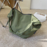 Puhtav&auml;rvilised nailonist suured kandekotid naistele Uus &otilde;lakott veekindlast riidest k&auml;ekotid Lihtne mood Hobo Large(Max Length>50cm) roheline