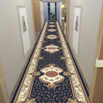Luksuslik Disain Pikk Vaip Jooksja Koridori Esiku Dekoor Libisemisvastane Ribaga Vaibad HOTELL Elutuba Ukseava Pestav Uksematt 60X200CM