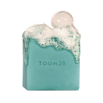 Tone28 V1 Blue Biotin Scalp Cooling Shampoo Bar Peppermint Flavor, 100g, 1 piece white