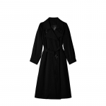 Naiste avar suur suurus temperamentne trenchcoat Naiste keskmise pikkusega ja pikk v&ouml;&ouml;ga mantel S