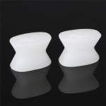 1 paar silikoongeelist varvaste eraldaja reguleerija Hallux Valgus pedik&uuml;&uuml;ri korrektor Jalahooldus Bunion Bone P&ouml;idla Valgus Protector S