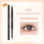 GECOMO Kahe otsaga kulmupliiats Matte Shimmer kauap&uuml;siv meik Shadow Brightening Highlight silmapliiats