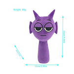 2025 Sprunki incredibox Palus m&auml;nguasi Puuvillane pl&uuml;&uuml;sis nukk lastele