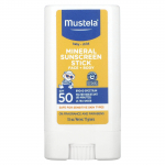 Mustela, Infants - Children, Mineral Sunscreen Stick, SPF 50, 0.6 oz (17 g)