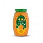 JK Haldi (Kurkum) Pulbripurk, 500g | Looduslik kuldne kurkum | 100% vegan | EI lisatud maitseaineid | Ideaalne India toiduvalmistamiseks (Purgipakk 1)