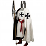 Meeste keskaegne keep ja templarituunika r&uuml;&uuml;tli Halloweeni kost&uuml;&uuml;m puuvillane kapuutsiga keep m&uuml;ts k&auml;sitsi valmistatud keskaegne kleit renessanss LAPR S-6XL M must