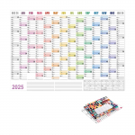 2025 aasta planeerija kalender Perekodu planeerija kalender 2025 t&auml;isaasta planeerija kalender 74x52cm alates 01.2025-12.2025 C