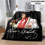 Moodne Kunst Retro 3D HD Prindiga E-Elvis-Presley Tekk Perekonna Magamistuba Pl&uuml;&uuml;sist Magamistekk V&auml;litingimustes Kontoris L&otilde;unapaus Voodilina 40x50in