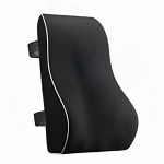 M&auml;luvahust nimmetugi padi: Ergonoomiline ja hingav seljatoepadi auto- ja kontoritoolile 45*40*13cm must