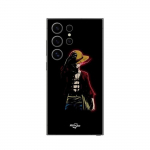 Coque - Maniacase - Samsung Galaxy S25 Ultra - Manga - Anime - Luffy - Noir