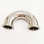 51 mm O/D 2 Tri Clamp 304 roostevabast terasest sanitaarr&otilde;ngas, 180-kraadine tagasipainduv k&uuml;&uuml;narnukk kolme ristiku toruliitmik Homebrew jaoks 51mm