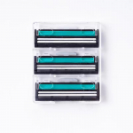 Kahekihiline k&auml;sitsi habemenuga meestele ja naistele Double blade (pack of 3)