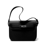 Kevadine palmimustriga veisenahast unisex messenger kott Naiste mood &otilde;lakott &uuml;mbrikukott black