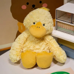 Kvaliteetne multikas k&uuml;&uuml;lik &uuml;kssarvik lehm pardi nuku simulatsioon Kawaii loomad pl&uuml;&uuml;sist m&auml;nguasjad lastele s&uuml;nnip&auml;evakingitus 32cm