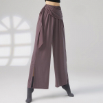 Naiste Lahtised Moodsad Tantsup&uuml;ksid Pehmed Jooga Klassikalise Tantsu Balleti Treening Laiad S&auml;&auml;red Joogariided K&otilde;rge V&ouml;&ouml;koht N&ouml;&ouml;riga M lilla