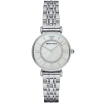 Emporio Armani AR1908 klassikaline Mother Of Pearl Dial naiste k&auml;ekell 32 h&otilde;be