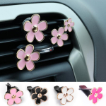 K&auml;bliku Auto &Otilde;hutusava Parf&uuml;&uuml;miklamber Armas Mini Lilled Aromaatiline Loominguline Auto Sisekujundus &Otilde;huv&auml;rskendaja 04 black