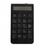 2,4G juhtmeta klahvistik 29 klahviga LCD-ekraaniga numbriklaviatuur