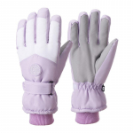 Unisex Touchscreen Ski Gloves: Warm, Windproof, Velvet-Lined for Winter Outdoor Riding M (Women)