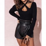 Naiste T-s&auml;rk Sexy Halter &uuml;hev&auml;rviline top S must