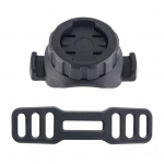 Jalgrattaarvuti kinnitus Garminile 360 ​​kraadi p&ouml;&ouml;rlev kerge universaalne MTB m&auml;gijalgratta juhtraud arvutihoidik Jalgrattatarvikud must