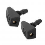 2 tk/komplekt auto universaalne esiklaasipuhasti otsik joa pihusti komplektid sprinkleri veeventilaatori tila kate pesuri v&auml;ljalaskeava reguleerimine must