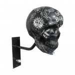 Kolju mootorratta kiivri hoidik Seinakinnitus Tugeva vaiguga universaalne mootorratta spordikiiver Kolju riidepuu kronsteini n&auml;idikuhoidik D