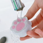 Peegelklaasilapp Kassik&uuml;&uuml;s Armas klaasipuhastushari Liimi eemaldamine Magic Sponge Cleaner K&ouml;&ouml;k Vannituba 1PCS roosa