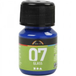 Peinture transparente, brillante &agrave; base d'eau avec une bonne adh&eacute;rence sur verre, porcelaine, terre cuite, plastique, etc. R&eacute;f 31391