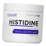 Histidiini pulber, Supreme Pure Histidine, Ostrovit 100g Maitsestamata (27250030) Unflavored