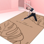 Libisemiskindel l&ouml;&ouml;ki neelav jooga- ja treeningmatt - Eriti pikk ja lai meestele ja naistele 120x200 cm