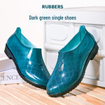 Elegantsed naiste madala s&auml;&auml;rega veekindlad vihmasaapad - Libisemiskindlad kummist kingad k&ouml;&ouml;git&ouml;&ouml;ks (Suvekogu) Size 38