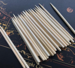 Scratch pliiatsi komplekt: Bambusest ja puidust kriimustuspliiatsid kraapimisharjaga lastele Bamboo stick pen