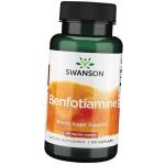 Benfotiamiin, Benfotiamine 80, Swanson 120 kapslit (72280043) 120caps