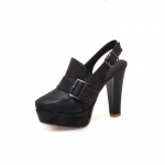 Suur Suurus 48 Seksikad Naiste Kingad Slingback K&otilde;rged Kontsad Kingad Vintage Platvorm Hallid Kontsad Kinga Peokingad Suvi S&uuml;gis Sandaalid Daam 34 must