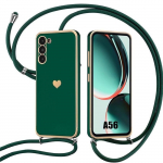 Kaitsekate - BOOLING - Samsung Galaxy A56 5G jaoks - P&otilde;rutuskindel - Painduv - &Ouml;&ouml;sinise n&ouml;&ouml;riga roheline