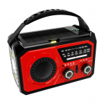 V&auml;litingimustes elluj&auml;&auml;mise ilmaradio AM/FM/WB NOAA p&auml;ikesepatarei k&auml;siv&auml;ndaga laetav akupank Bluetooth-&uuml;hilduv k&otilde;lar SOS-alarm punane