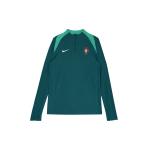 Nike Portugal Elite Dri-FIT ADV V&auml;rviplokk Meeskonna logo tr&uuml;kiga Pikkade varrukatega Jalgpallis&auml;rk Meeste Topid Kristallsinine FJ1929-381 XL black