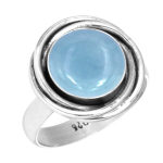 925 Sterling H&otilde;bes&otilde;rmus Naistele Kivist K&auml;sit&ouml;&ouml;ehe Yst&auml;v&auml;np&auml;iv&auml; Kingitus Amazoniit Angelit Sinine Opaal Botswana Agate Mohave Azuriit Kr&uuml;sokoll 12.5