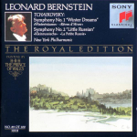 CD LEONARD BERNSTEIN, PJOTR ILJIT&Scaron; T&Scaron;AIKOVSKI - S&uuml;mfooniad nr. 1&2 SMK47631 Sony Classical 1993 Austria ObiKlassika Kasutatud