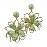 1 paar naistele m&otilde;eldud lillekujulisi armsaid k&otilde;rvar&otilde;ngaid, ehted, kingitus, pidulik tants, pidulik kohting, igap&auml;evane kandmine