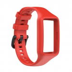 Asendusrihm Huawei Band 7 rihmale Silikoonist kellarihm Huawei Band 6 rihmale Kellarihm K&auml;ev&otilde;ru For Huawei Band 7 punane