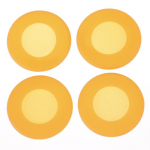 4 tk/komplekt kaasaskantavad pehmest silikoonist stetoskoobi diafragma peakatte tarvikud oranž