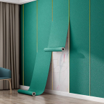 3D Isekleepuv Veekindel Tapeet: Niiskuskindlad, dekoratiivsed seinakleebised vigade varjamiseks 10m x 50cm / 1 Roll