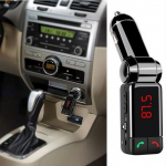 Bluetooth FM de voiture Transmetteur voiture lecteur MP3 avec affichage LED allume-cigare double USB et