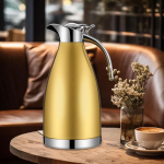 Stainless Steel Coffee Carafe Water Dispenser Leakproof Easy to Use Insulated Bottle for Juice