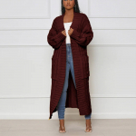 Naiste mood vabaaja kardigan Crum Cave &uuml;hev&auml;rviline kootud kampsun XL